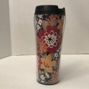 VERA BRADLEY Screw Lid 16 oz. TRAVEL MUG Bittersweet Pattern